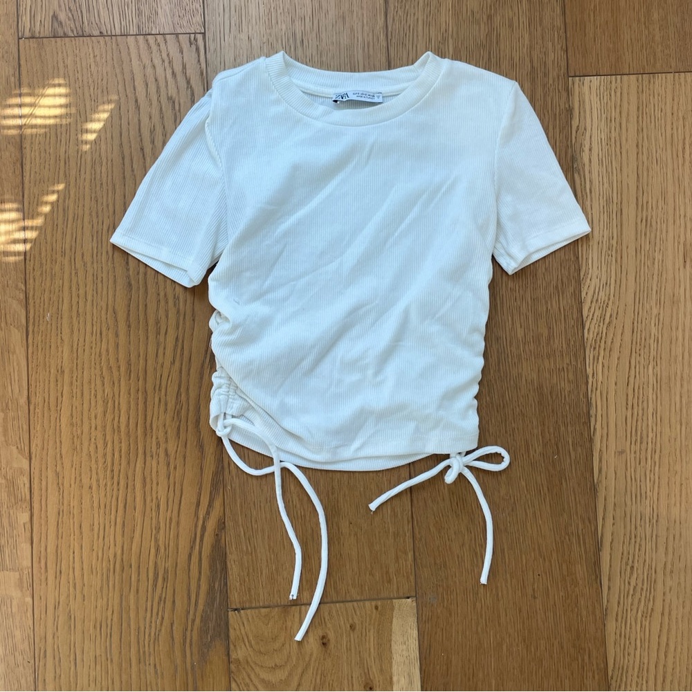Zara ribbed top